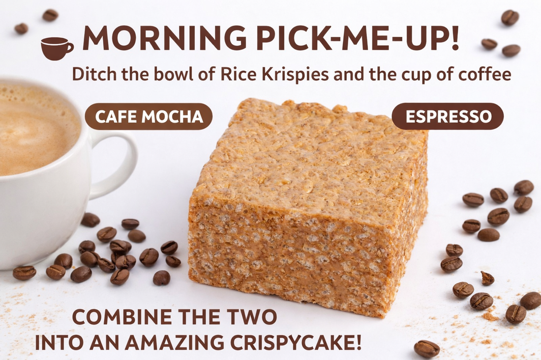 A Better Way to Wake Up: Meet Our Coffee-Inspired Crispycakes
