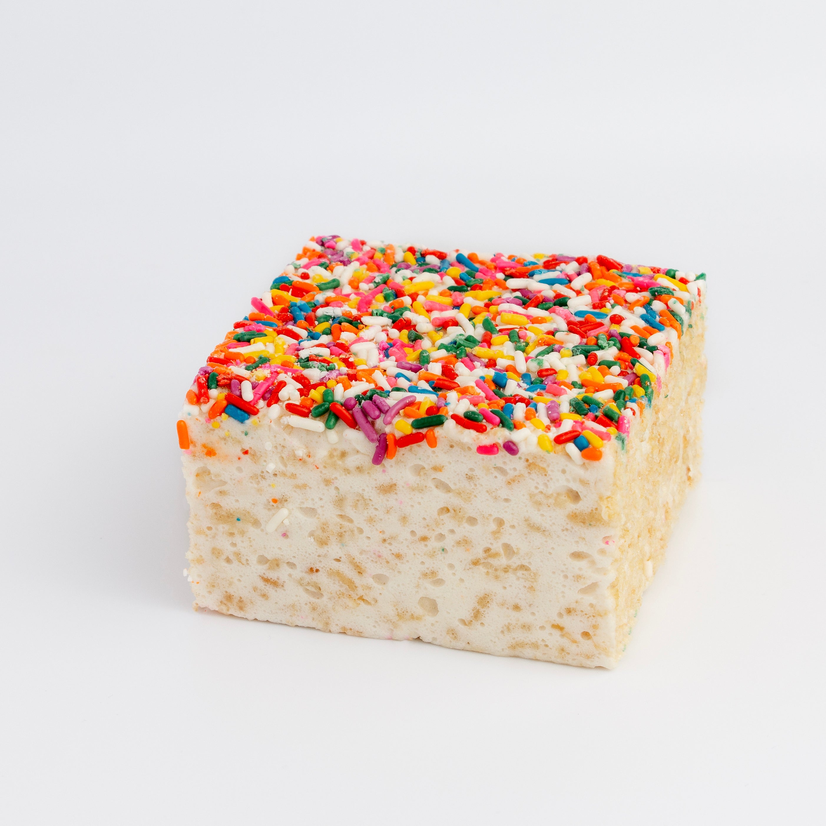 Bebe Rice. Sprinkle Rainbow Sprinkles Rice Crispy Treat – Birthday Favorite | The Crispery